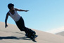 Sandboarding in Namibia/Swakopmund