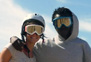 Sandboarding in Namibia/Swakopmund