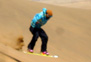 Sandboarding in Namibia/Swakopmund